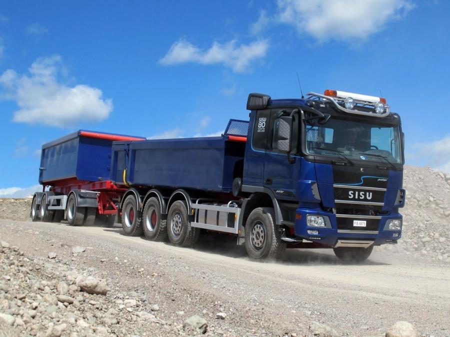  Sisu Polar 8x4 Tipper 2010 года  (фото 14 из 15)